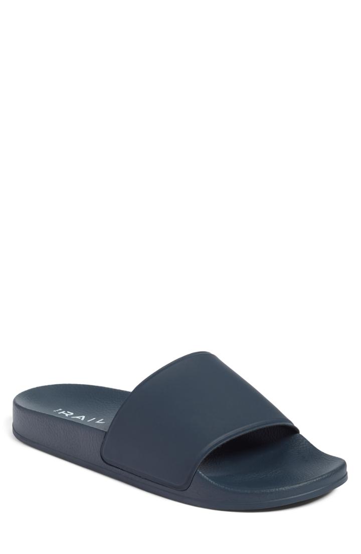 Men's The Rail Bondi Slide Sandal -6.5us / 40eu - Blue