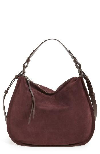 Allsaints Kanda Suede Hobo -