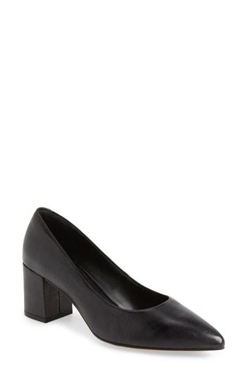 Women's Isola Felino Pointy Toe Pump M - Black