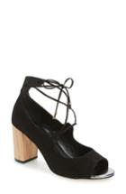 Women's Athena Alexander Vikki Block Heel Sandal M - Black