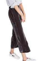 Women's Madewell Velvet Pants, Size - Grey