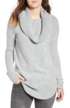 Women's Dreamers By Debut Cowl Neck Tunic - Grey