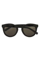 Men's Topman 46mm Rubberized Round Sunglasses -