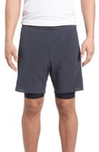 Men's Ryu Interval 2-in-1 Shorts - Grey