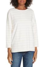 Women's Michael Stars Shirred Detail Top, Size - Blue
