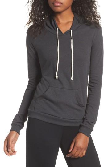 Women's Alternative Classic Pullover Hoodie - Black