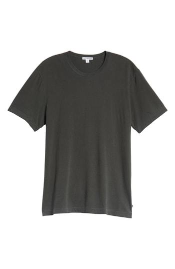 Men's James Perse Combed Cotton Graphic T-shirt (l) - Grey