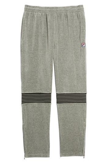Men's Fila Marcus Track Pants, Size - Grey