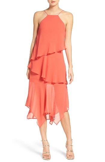 Women's Chelsea28 Tiered Slipdress - Red