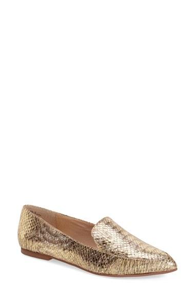 Women's Kristin Cavallari 'chandy' Loafer .5 M - Metallic