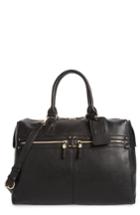 Sole Society Zypa Faux Leather Tote - Black