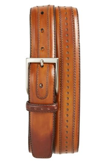 Men's Magnanni Leeds Leather Belt - Cuero