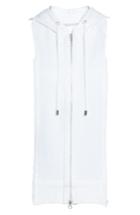 Women's Veronica Beard Hoodie Dickey, Size - White