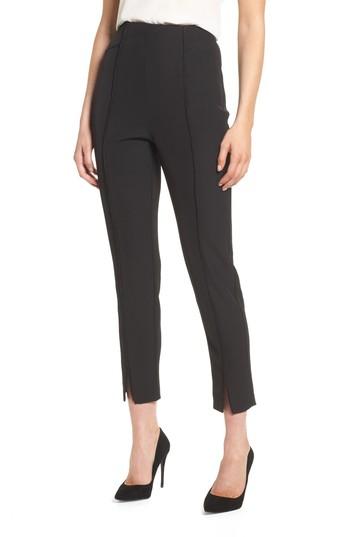 Women's Elliatt Ceremony Crop Trousers - Black