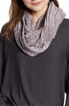 Women's Trouve Chenille Infinity Scarf, Size - Grey