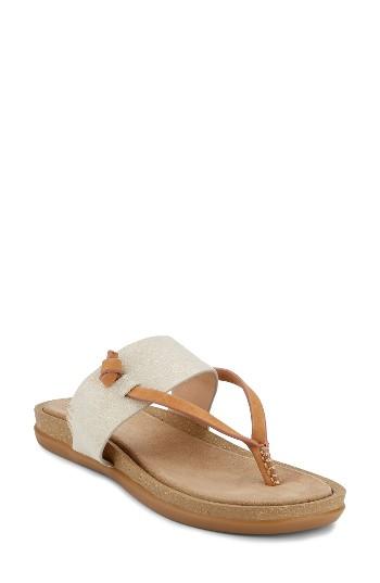 Women's G.h. Bass & Co. Shannon Sandal M - Metallic