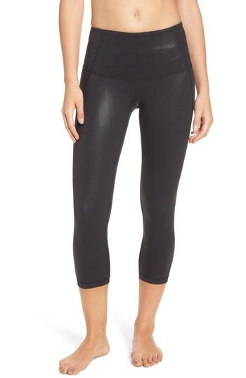Women's Zella Hatha Crop Leggings - Black