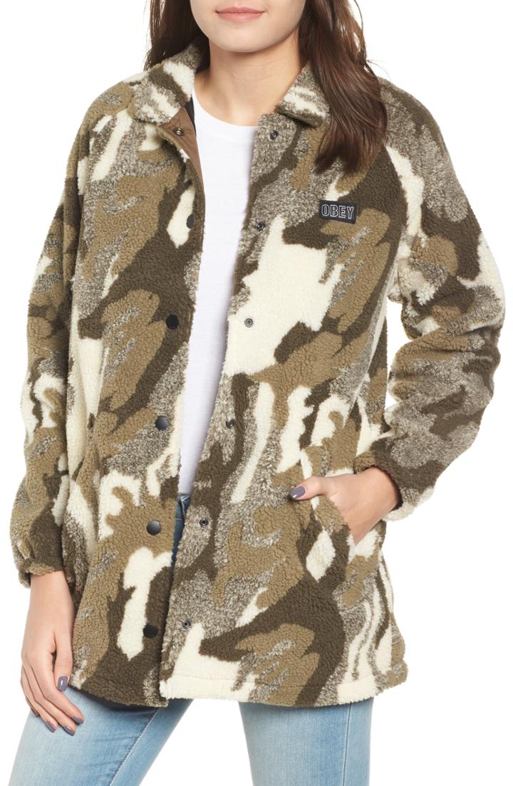 Women's Obey Covert Fleece Jacket
