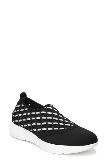 Women's Sarto By Franco Sarto Fallan Woven Slip-on Sneaker M - Black