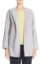 Women's Fabiana Filippi Tie Belt Hooded Wool Jacket