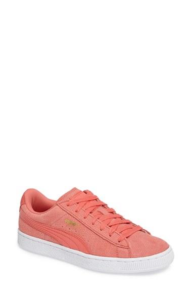 Women's Puma 'remaster' Sneaker M - Coral