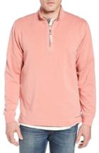 Men's True Grit Quarter Zip Fleece Pullover - Pink