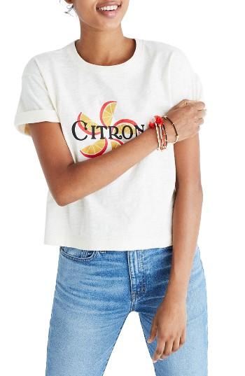 Women's Madewell Citron Graphic Tee