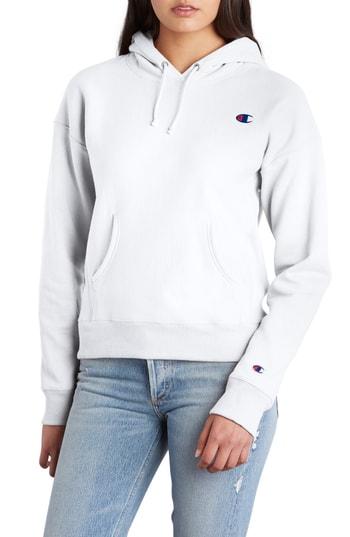 Women's Champion Reverse Weave Hoodie - White