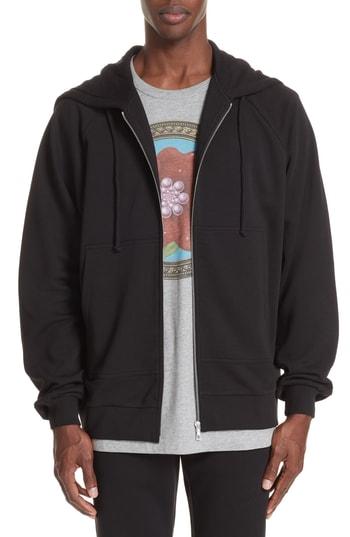 Men's Dries Van Noten Oversize Hoodie - Black