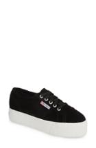 Women's Superga 2790 Platform Sneaker .5us / 39.5eu - Black