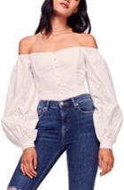 Women's Free People Summer Fling Off The Shoulder Top - White