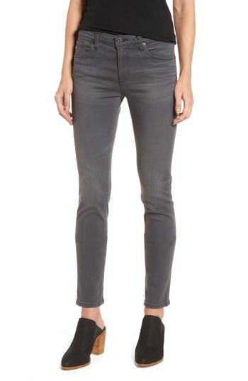 Women's Ag 'the Prima' Mid Rise Cigarette Skinny Jeans - Grey