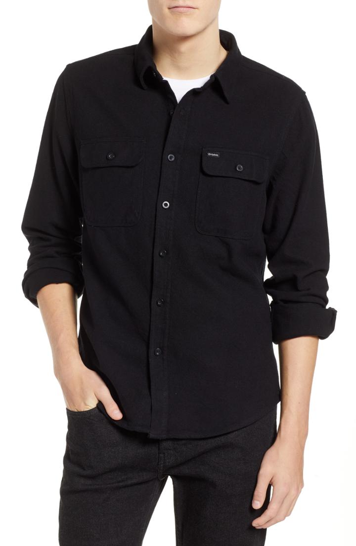 Men's Brixton Bowery Twill Work Shirt