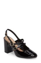 Women's Bella Vita Nessa Slingback Mary Jane Pump N - Black