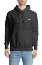 Men's Champion Reverse Weave Pullover Hoodie, Size - Black