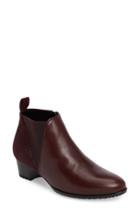 Women's Ara 'patty' Block Heel Boot M - Burgundy