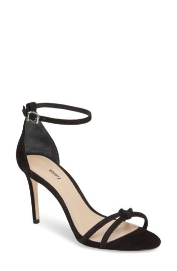 Women's Schutz Rhana Ankle Strap Sandal M - Black