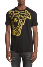 Men's Versace Collection Medusa Graphic T-shirt, Size - Black
