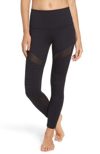 Women's Zella Autumn High Waist Moto Ankle Leggings