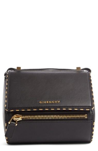 Givenchy Mini Pandora Box Leather Shoulder Bag -