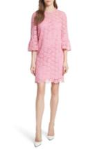 Women's Kate Spade New York Bloom Flower Lace Shift Dress, Size - Pink