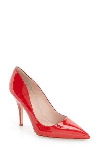 Women's Kate Spade New York 'licorice Too' Pump M - Red