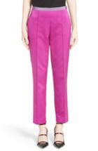 Women's Etro Silk Ankle Pants Us / 46 It - Purple