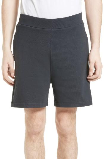 Men's A.p.c. Green Park Jersey Shorts - Grey