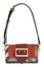 Burberry 'small Belt Bag' Embossed Leather Convertible Shoulder Bag -