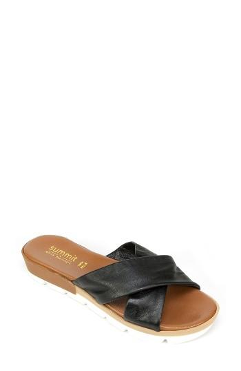 Women's Summit Floretta Platform Slide Sandal Eu - Black