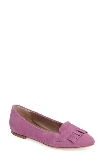 Women's Agl Fringe Moccasin Flat Us / 34eu - Pink