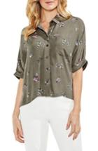 Women's Vince Camuto Floral Blouse - Green