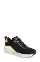 Women's Michael Michael Kors Jada Metallic Sneaker M - Black