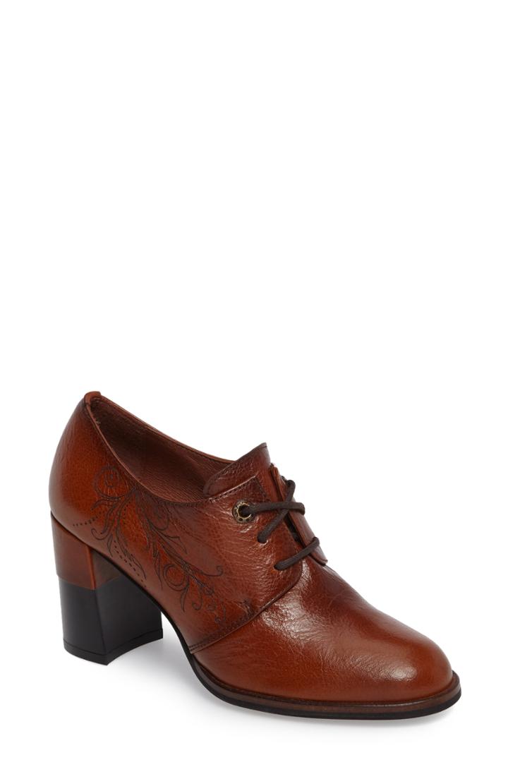 Women's Hispanitas Hayes Lace-up Pump .5us / 38eu - Brown